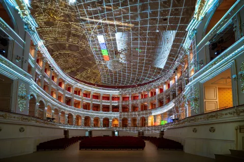 spettacolo video artistico immersivo “Renovatio mundi”