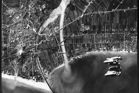 Rimini bombardata