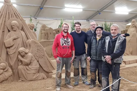 presepe di sabbia