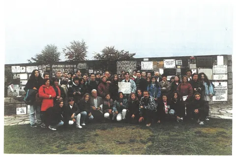 viaggio memoria mauthausen ottobre 1995