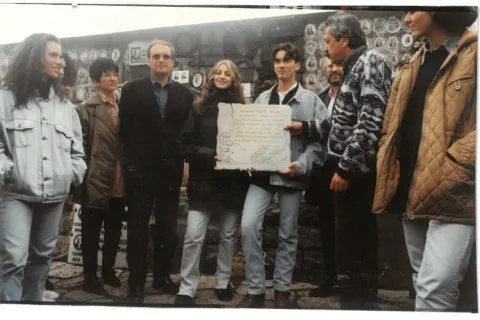 viaggio memoria mauthausen ottobre 1995