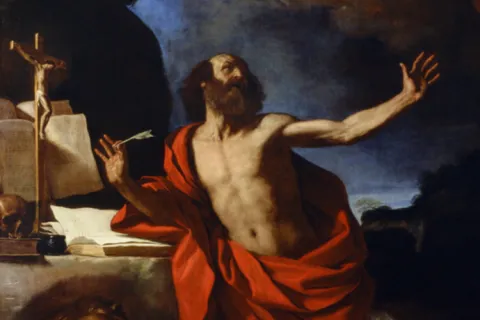 Guercino: visione di San Girolamo