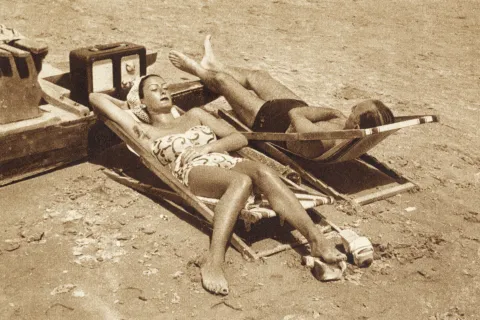 Spiaggia 1950