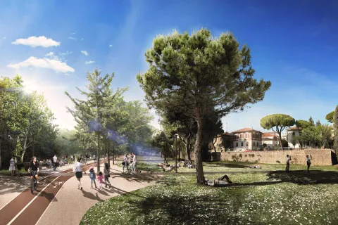 riqualificazione del parco Ausa