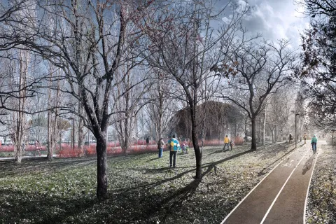 riqualificazione del parco Ausa