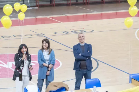 “Dictée du Tour” al palasport Flaminio