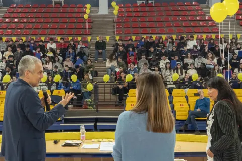 “Dictée du Tour” al palasport Flaminio