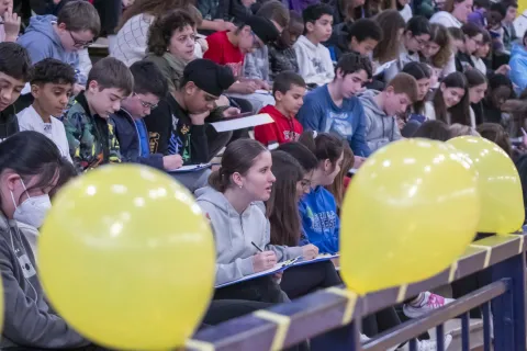 “Dictée du Tour” al palasport Flaminio