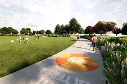 progetto di riqualificazione del Parco don Tonino Bello