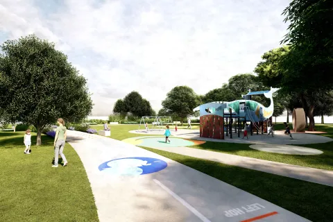 progetto di riqualificazione del Parco don Tonino Bello