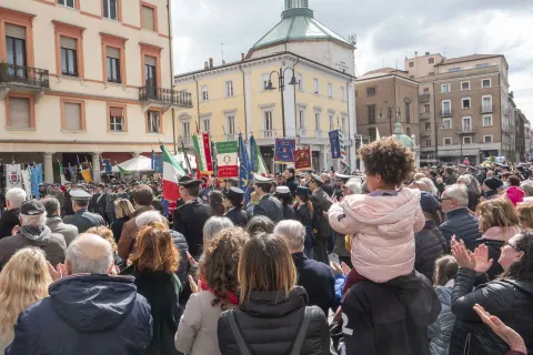 corteo cittadino 25 aprile 2024