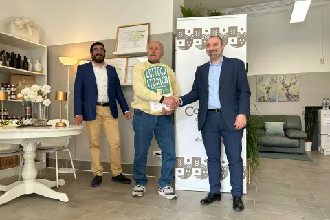 L'Oleificio Corazza, diventa l'86ª Bottega Storica del Comune di Rimini