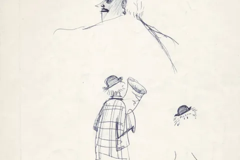 schizzo gelsomina
