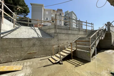 lavori per il prolungamento del sottopasso centrale della Stazione