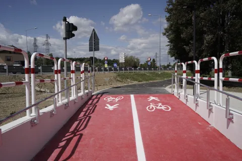 sottopasso ciclo pedonale di via della Fiera