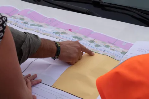 Parco del Mare, avanzano i lavori nel tratto tra piazzale Gondar e via Siracusa