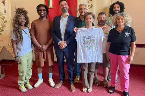 Intrecci spaziali - Foto di gruppo