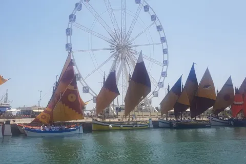 barche al porto di rimini