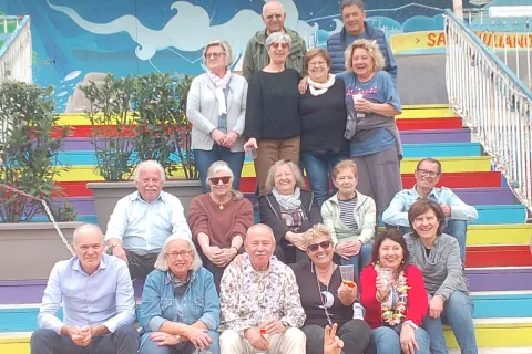 spazio verde dell’hotel delle Nazioni 