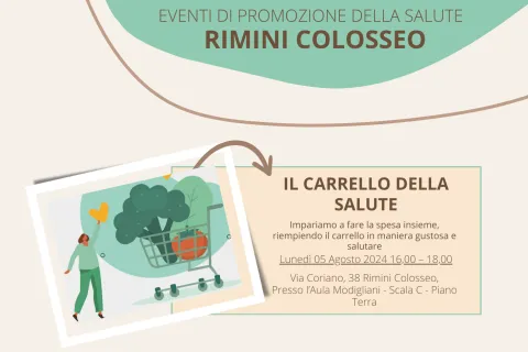 “Il Carrello della salute”: lunedì 5 agosto incontro gratuito sulle corrette scelte alimentari