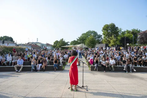 Cerimonia dei traguardi: 203 studenti di 13 istituti scolastici premiati nell'arena Francesca da Rimini