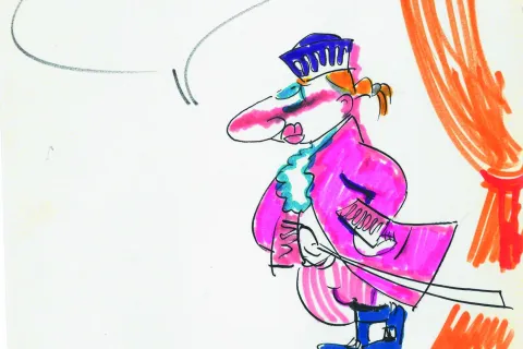 Cavaliere - collezione dello scenografo Danilo Donati