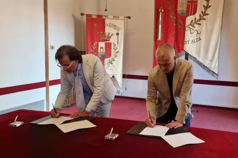 protocollo intesa ciclabili comuni rimini coriano