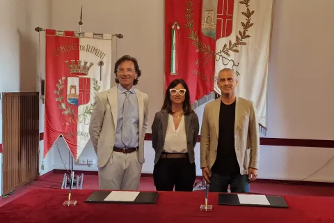 protocollo intesa ciclabili comuni rimini coriano