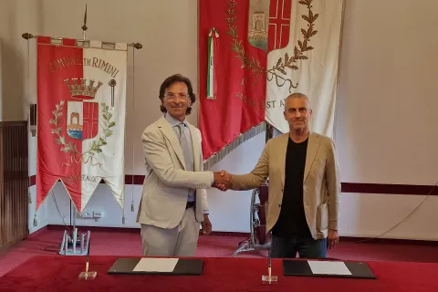 protocollo intesa ciclabili comuni rimini coriano