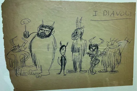 I diavoli - collezione dello scenografo Danilo Donati