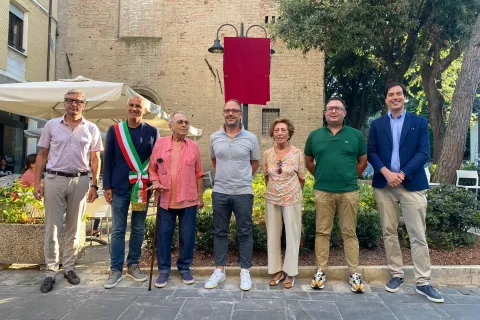 Piazzetta "Demos Bonini" - cerimonia inaugurativa