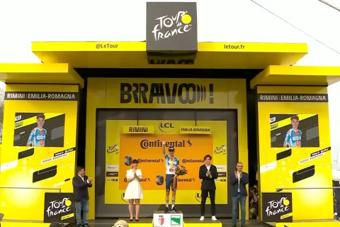 Premiazione tour de France