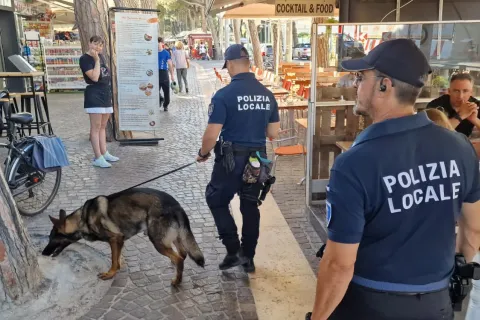 unità cinofila operativa a marina centro