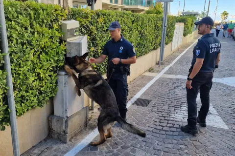 unità cinofila operativa a marina centro