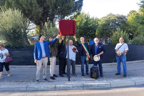 La rotonda ai Padulli intitolata al Santo Domenico