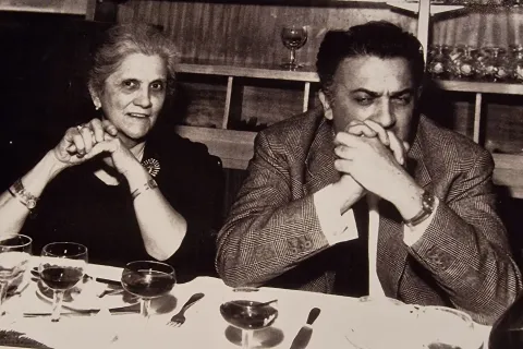 Fellini all'Osteria Grotta Rossa