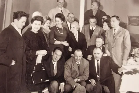 Fellini e amici all'Osteria Grotta Rossa