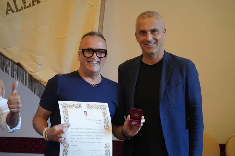 premiati dal comune i fratelli stecca