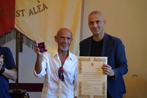 premiati dal comune i fratelli stecca
