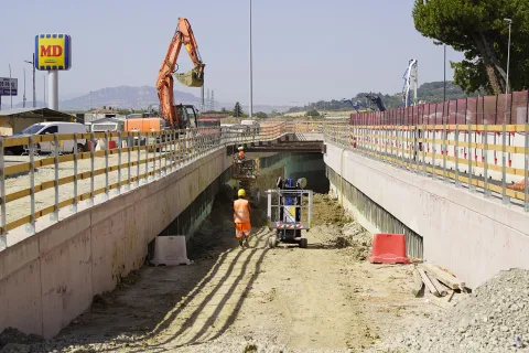 Sottopasso Via Euterpe - Via della Repubblica