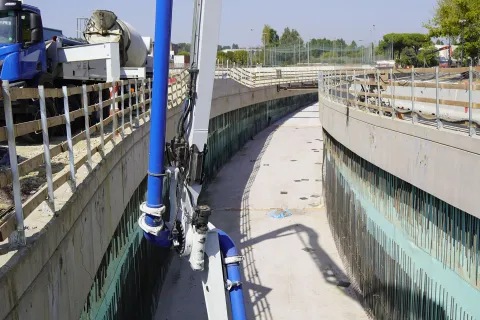 Sottopasso Via Euterpe - Via della Repubblica