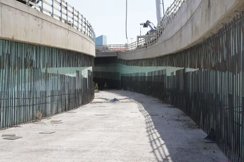 Sottopasso Via Euterpe - Via della Repubblica