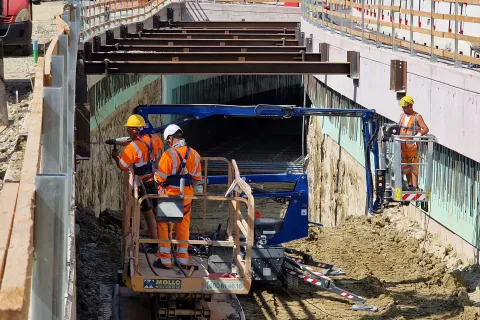 Sottopasso Via Euterpe - Via della Repubblica