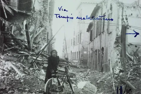 Rimini distrutta