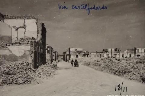Rimini distrutta