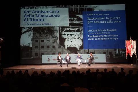 celebrazione 80esimo liberazione rimini