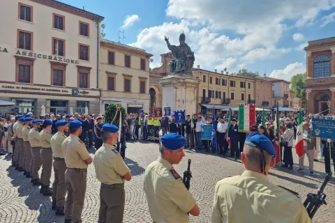 celebrazione 80esimo liberazione rimini