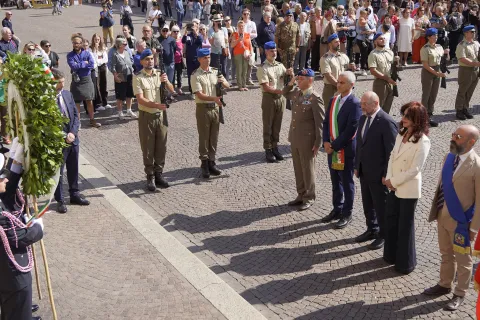 celebrazione 80esimo liberazione rimini