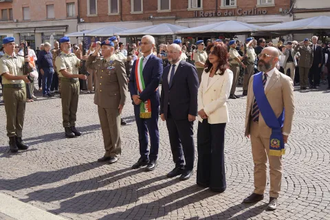 celebrazione 80esimo liberazione rimini
