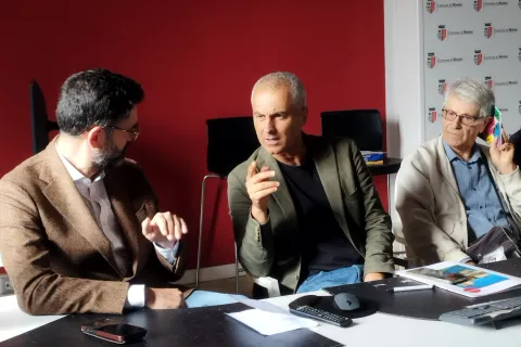 Incontro a Palazzo Garampi con il sindaco Sadegholvaad e l’assessore Gianfreda